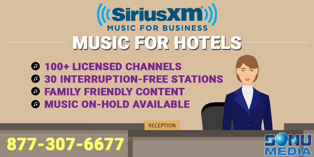 Lobby Music for Hotels SiriusXM Business