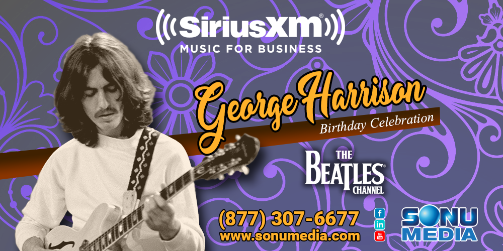 George-Harrison-Birthday-SiriusXM-The-Beatles-Channel-2019